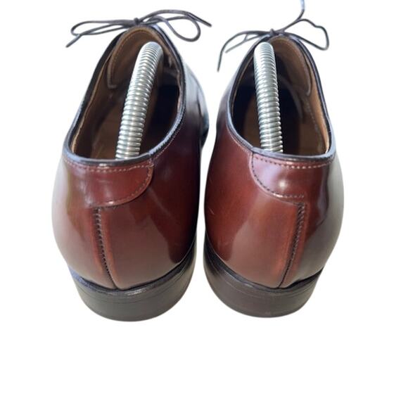Mens‎ Johnston & Murphy Optima Brown Leather Cap Toe Dressy Oxfords Size 10.5 D s-l400.jpg main image 3